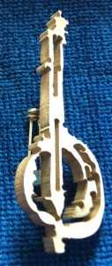 banjo brass pin